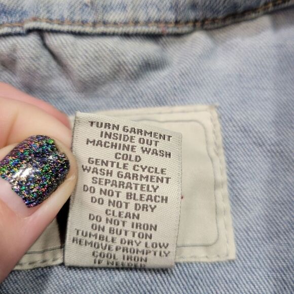 BKE Bling Denim Vest   - Picture 9 of 9